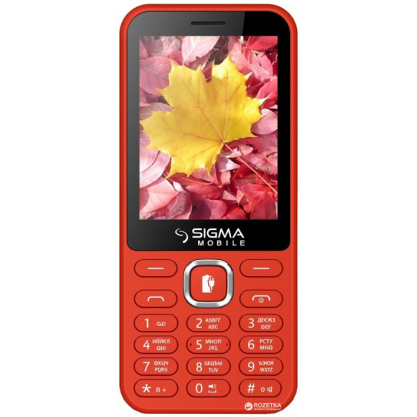 Мобильный телефон Sigma X-style 31 Power Red