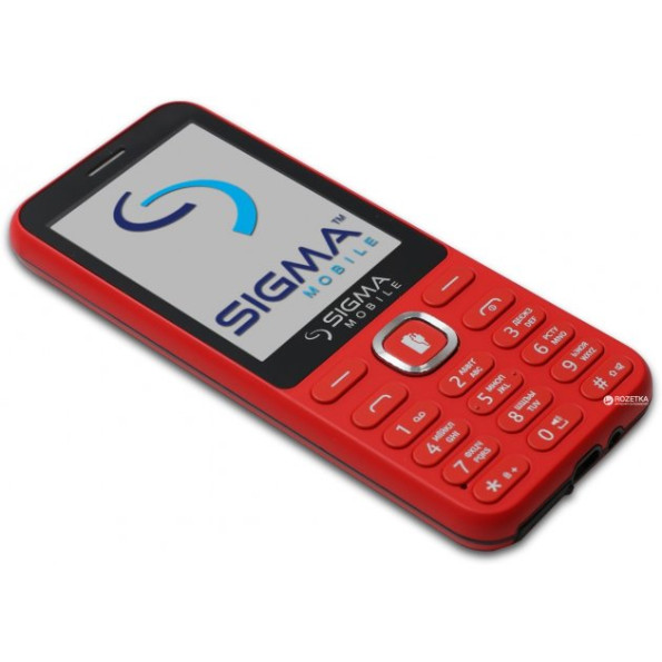 Мобильный телефон Sigma X-style 31 Power Red -
                                                        Фото 5