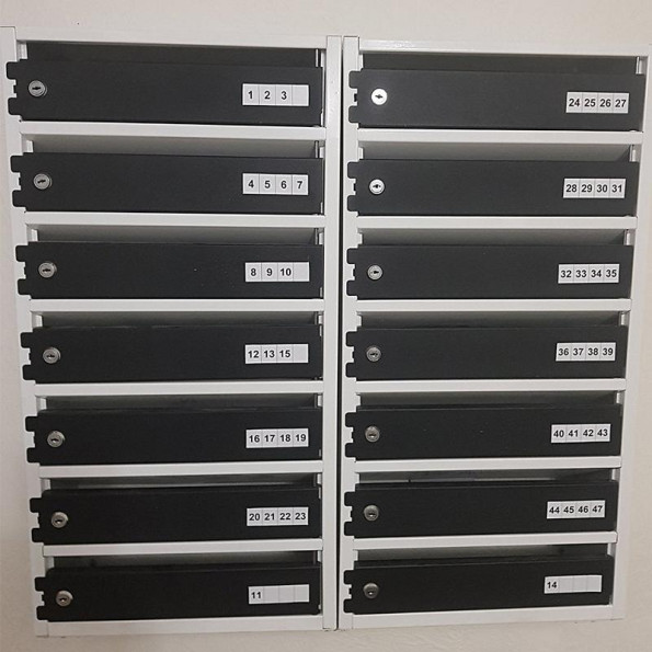 Почтовый ящик 6 секций «Стандарт» 77х39х20 см -
                                                        Фото 2