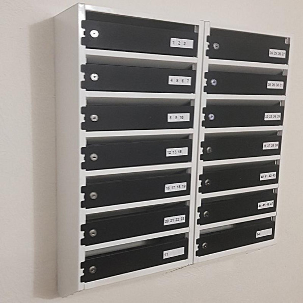 Почтовый ящик 6 секций «Стандарт» 77х39х20 см -
                                                        Фото 3