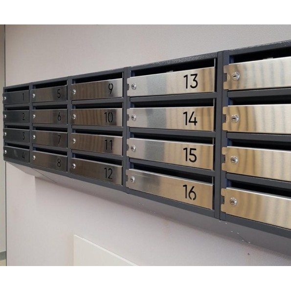 Почтовый ящик 4 секции «Люкс» 57х39х20 см -
                                                        Фото 2