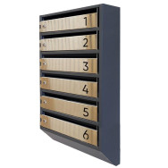 Почтовый ящик 6 секций «Люкс» 77х39х20 см