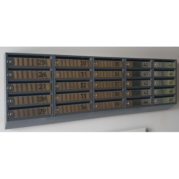 Почтовый ящик 6 секций «Люкс» 77х39х20 см -
                                                        Фото 3