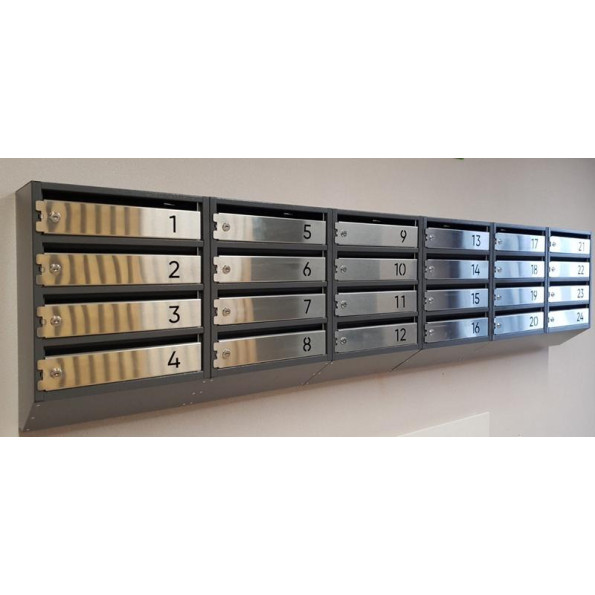 Почтовый ящик 6 секций «Люкс» 77х39х20 см -
                                                        Фото 4