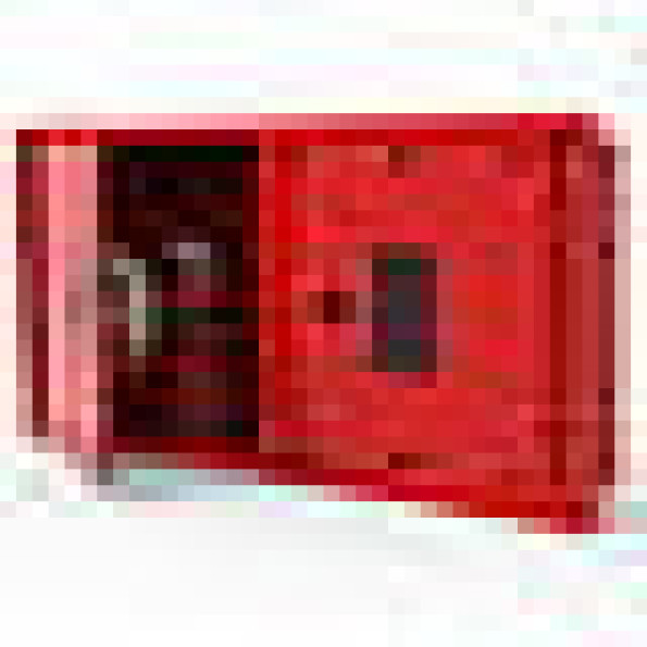 Шафа пожежна вбудована із задньою стінкою на два вогнегасники 600х230х1200 мм червона ЕМ -
                                                        Фото 3