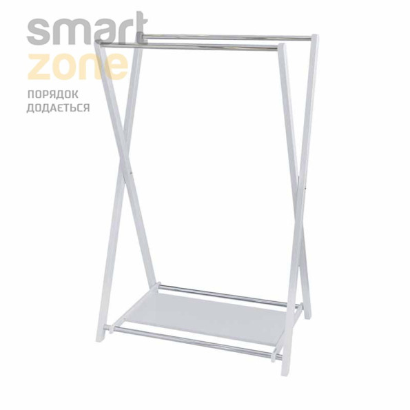 Стойка для одежды МОДЕНА белый 150х100х60 Стойка для одежды МОДЕНА белый 150х100х60