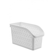 Контейнер вузький пластиковий для зберігання в холодильнику, на кухні