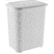 Корзина для белья Tuffex Lace белая