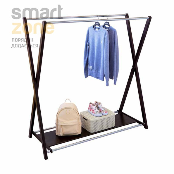 Стойка для одежды МОДЕНА венге 150х150х60 -
Фото 2 Стойка для одежды МОДЕНА венге 150х150х60 -
Фото 2