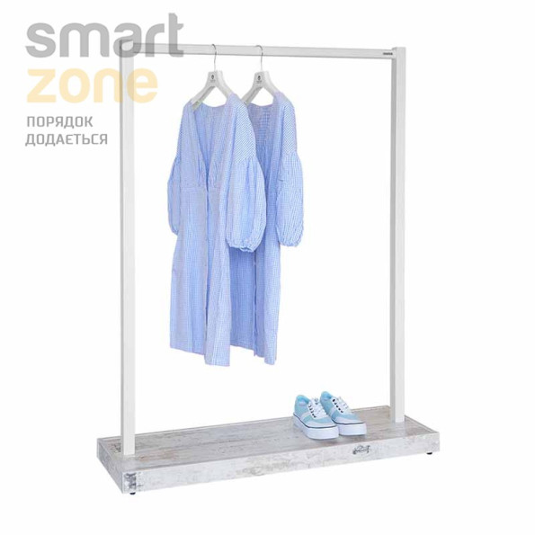 Стойка для одежды ЛОТУС кантри-белый -
Фото 2 Стойка для одежды ЛОТУС кантри-белый -
Фото 2