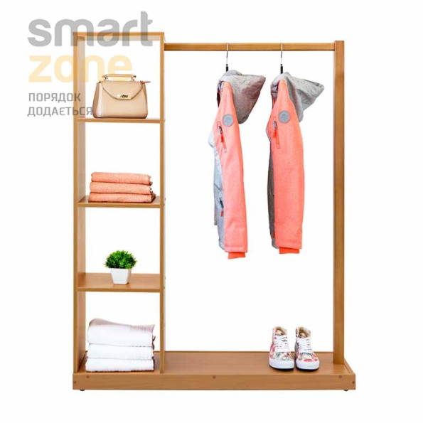 Напольная стойка для одежды с полками АЭЛИТА бук -
                                                        Фото 2 Напольная стойка для одежды с полками АЭЛИТА бук -
                                                        Фото 2