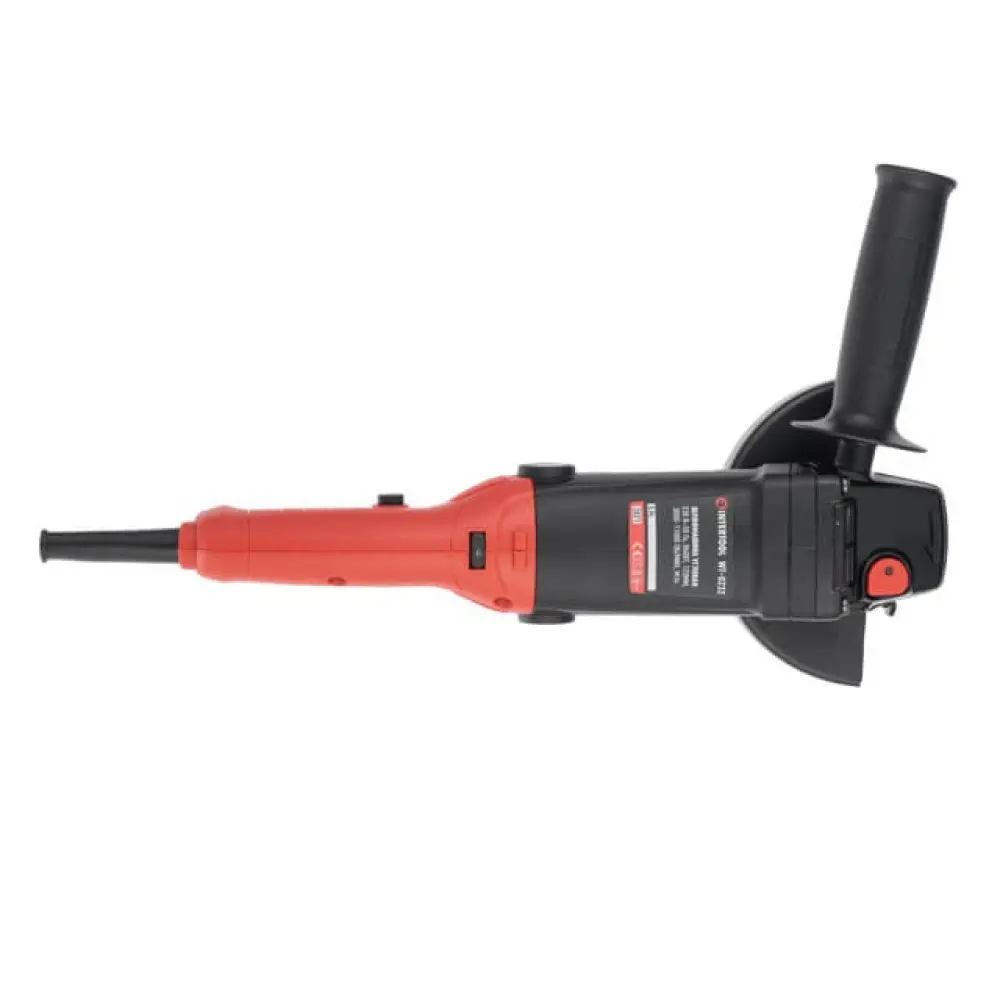Шлифмашина угловая, 860 Вт, диаметр круга 125 мм, 3000-11000 об/мин INTERTOOL WT-0232 - Фото 3