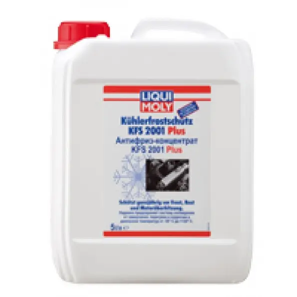 Концентрат антифриза LIQUI MOLY - Kohlerfrostschutz KFS 2001 Plus (G12+) 5 л.