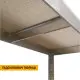 Стеллаж металлический 200х100х45 см ЦИНК 5 полок ДСП ХАРДИ-494 для дома, гаража -
                                                        Фото 3
