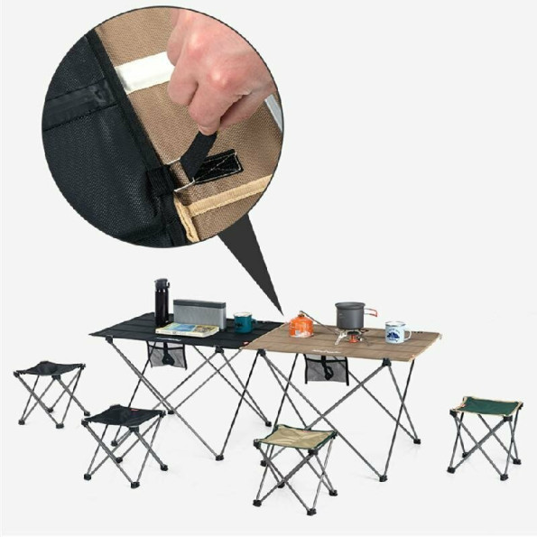  Стіл розкладний Naturehike L, чорний -
                                                        Фото 3