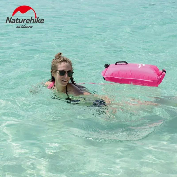 Буй-гермомешок Naturehike 18 л, розовый -
                                                        Фото 3