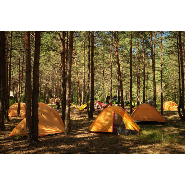 Намет надлегкий двомісний з футпринтом Naturehike Star-River 2 Updated помаранчевий -
                                                        Фото 6