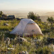 Палатка сверхлегкая двухместная с футпринтом Naturehike Star-River 2 Updated серо-красная -
                                                        Фото 5
