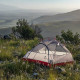 Палатка сверхлегкая двухместная с футпринтом Naturehike Star-River 2 Updated серо-красная -
                                                        Фото 7