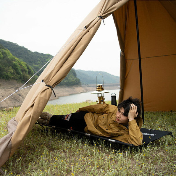 Ліжко складане Naturehike Oxford / алюміній, чорний -
                                                        Фото 4