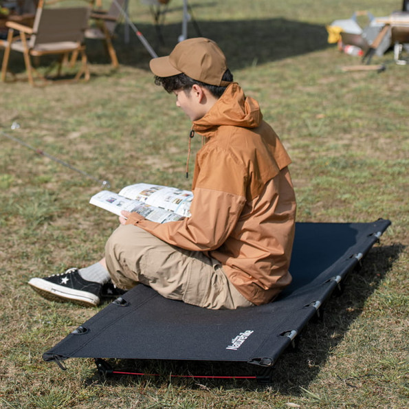 Ліжко складане Naturehike алюміній бежевий -
                                                        Фото 4