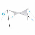 Тент для кемпинга Naturehike Rhombus Silver Coated, 402*268 см, серый