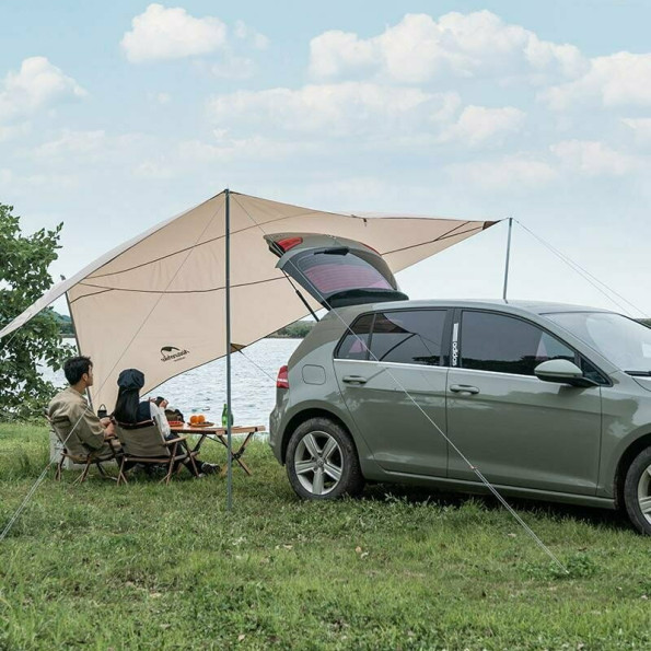 Тент для кемпинга Naturehike Car Rear Canopy 590*340 см, золотой (с тремя стойками) -
Фото 5 Тент для кемпинга Naturehike Car Rear Canopy 590*340 см, золотой (с тремя стойками) -
Фото 5