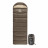 Спальник с капюшоном Naturehike, (1°C), правый, коричневый