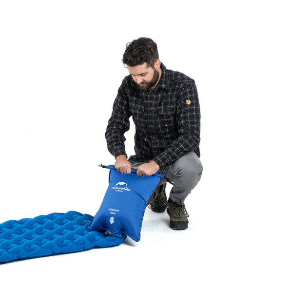 Герметичный мешок для накачки матраса Naturehike blue -
Фото 4 Герметичный мешок для накачки матраса Naturehike blue -
Фото 4