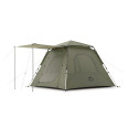 Намет тримісний NaturehikeUPF 50+ Ango pop up , зі стійками, темно-зелена