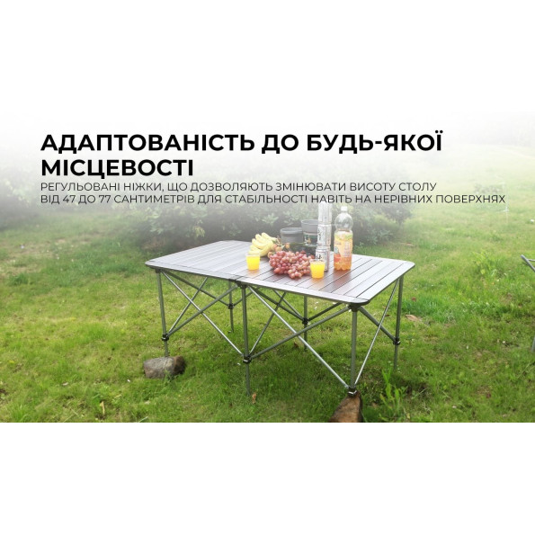 Подвійний складний стіл BRS -
                                                        Фото 10