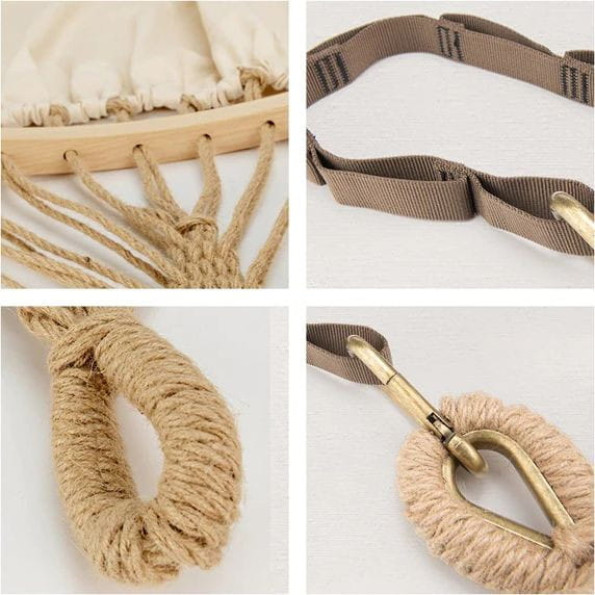 Гамак одномісний без перекидання Naturehike бавовна, бежевий -
                                                        Фото 3 Гамак одномісний без перекидання Naturehike бавовна, бежевий -
                                                        Фото 3