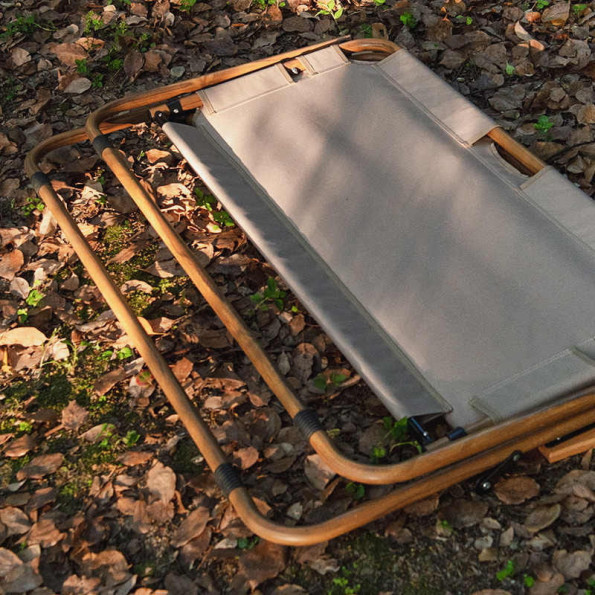 Кресло складное подвійне Naturehike Wood Luxury алюминий, песочное -
                                                        Фото 3