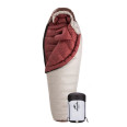 Спальник з натуральним пухом Naturehike, p-р L, коричневий 720 г