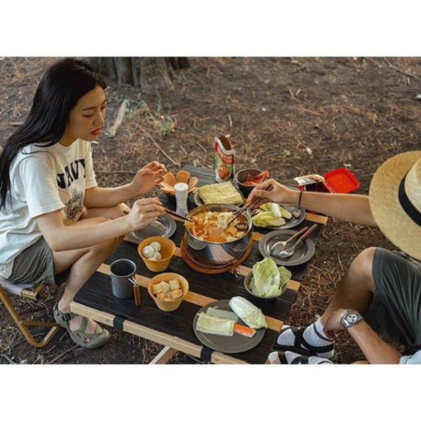 Набір посуду (каструля, казанок, сковорідка,чайник) Naturehike нержавіюча сталь -
                                                        Фото 4