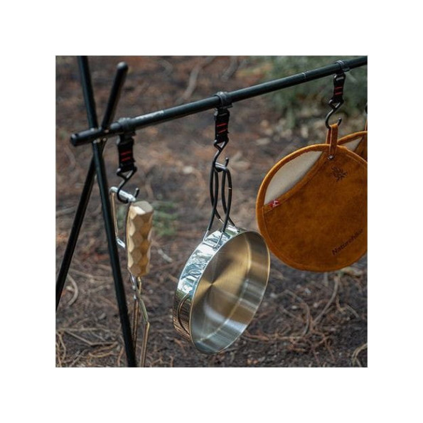 Набір посуду (каструля, казанок, сковорідка,чайник) Naturehike нержавіюча сталь -
                                                        Фото 6