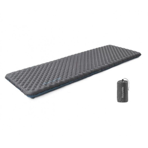 Матрас надувной сверхлегкий Naturehike с мешком для надувания, прямоугольный черный 183 см -
                                                        Фото 2