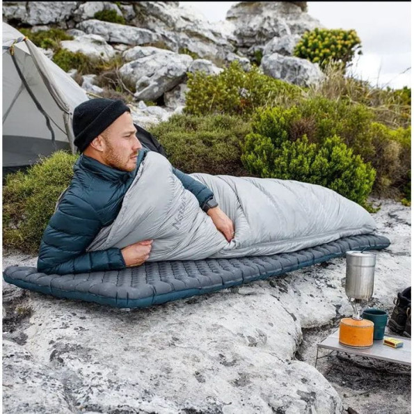 Матрац надувний надлегкий Naturehike із мішком для надування, прямокутний зелений 183 см -
                                                        Фото 3