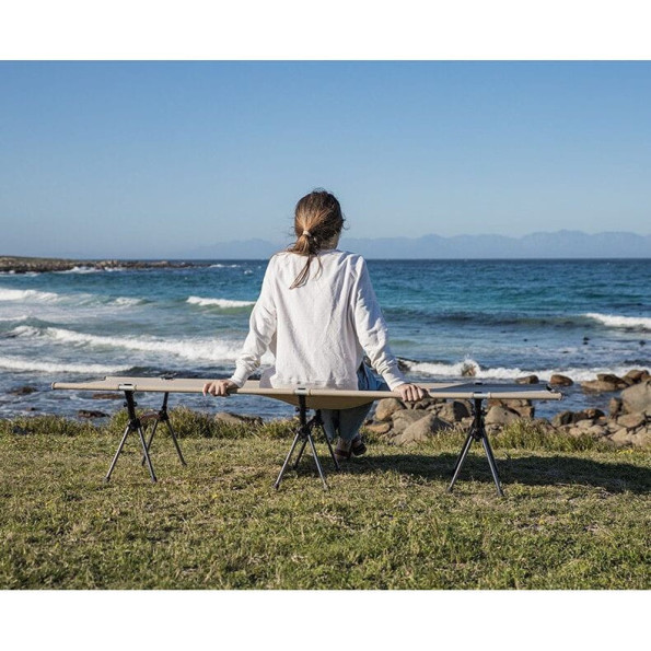Ліжко складане Naturehike ультралегке алюміній, чорний -
                                                        Фото 4