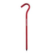 Кілки з гачком алюмінієві Naturehike 16 см , червоний (8 шт)