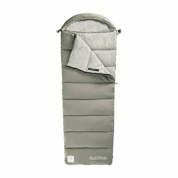 Спальник с капюшоном Naturehike, (1°C), правый, зеленый Спальник с капюшоном Naturehike, (1°C), правый, зеленый