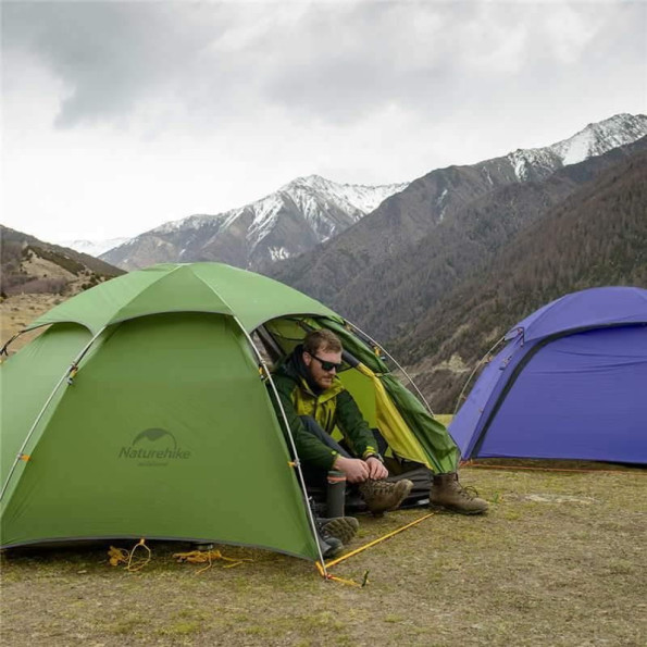 Намет двомісний зі сферичним куполом Naturehike Cloud Peak 2 , темно-зелений -
Фото 4 Намет двомісний зі сферичним куполом Naturehike Cloud Peak 2 , темно-зелений -
Фото 4