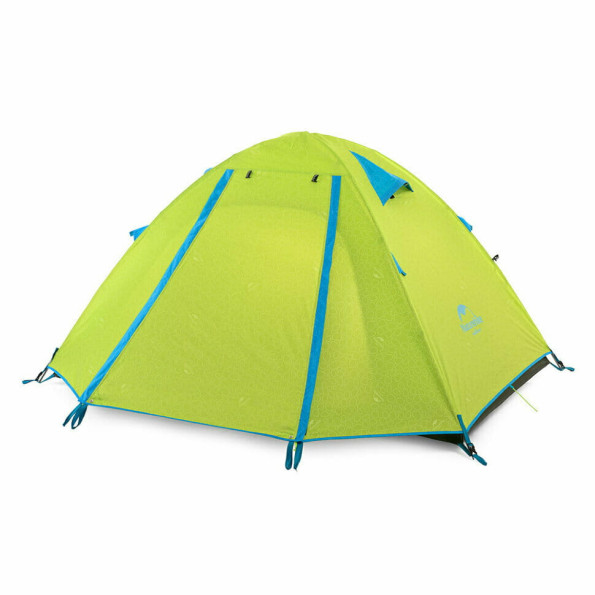 Палатка четырехместная Naturehike зеленая