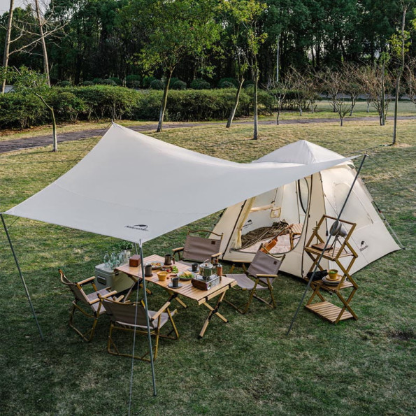 Палатка трехместная Naturehike с навесом, бежевая -
Фото 3 Палатка трехместная Naturehike с навесом, бежевая -
Фото 3