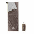 Спальник сверхлегкий Naturehike, (15°C), p-p XL, коричневый
