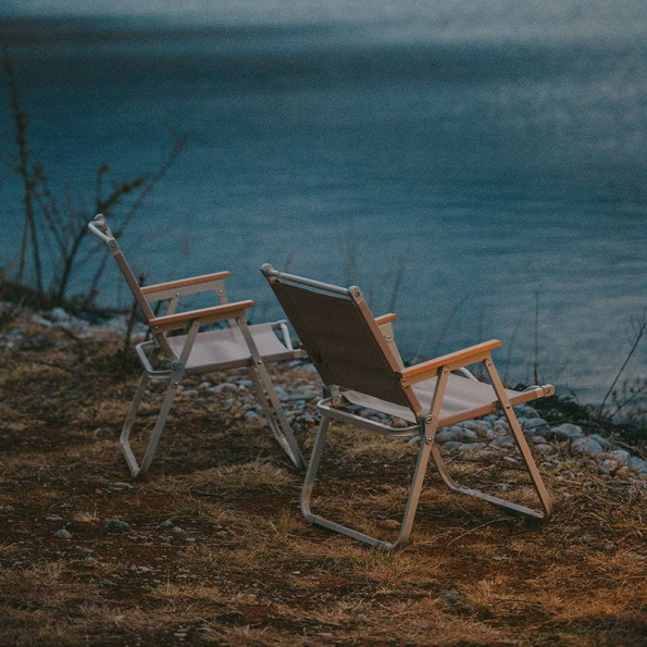 Розкладний стілець Naturehike бежевий -
                                                        Фото 7