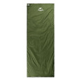 Спальник сверхлегкий Naturehike, (15°C), p-p XL, темно-зеленый
