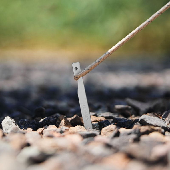 Колышки алюминиевые Naturehike 20 см , серебро (8 шт) -
                                                        Фото 4