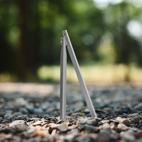 Колышки алюминиевые Naturehike 20 см , серебро (8 шт) -
                                                        Фото 6