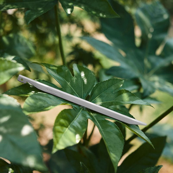 Колышки алюминиевые Naturehike 20 см , серебро (8 шт) -
                                                        Фото 8